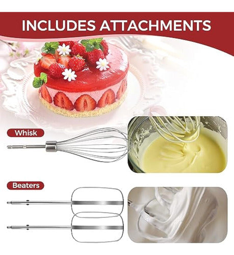 Mhcc 5-speed? Electric Hand Mixer With Snap-on 2