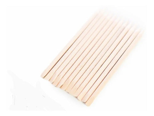 Orange Wood Sticks x 12 for Cuticle Nails Ydnis 1