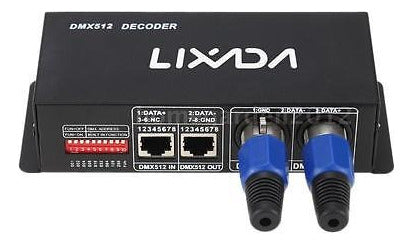 Dmx512 Controlador 4 Canales 4a Controlador Dmx Decoder Para 1