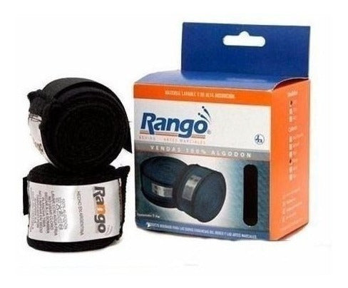 Rango Boxing Hand Wraps Pair 2.70 Mts with Adjustable Strap 2