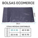 Bolsas E Commerce Grises 20x35 Calidad Premium X100 1