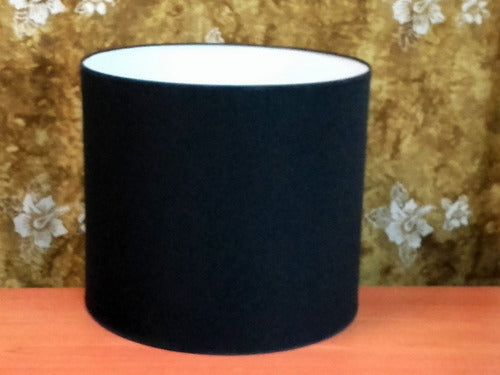 Black Floor Lamp Shade 40-40/35 cm Height Pr 1