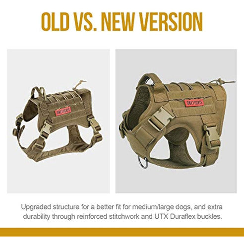 Generic Tactical Dog Vest, With Handle, Military Harness 1