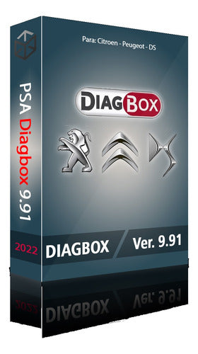 Diagbox V9.91 - Official Software for Citroen-Peugeot-DS 0