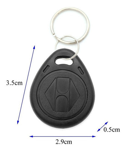 Tiendavirtual 5x Programmable RFID Proximity Keychain Tags 125kHz Pack of 5 2