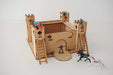 Fortress Castle for Toy Soldiers or Dolls Fibrofacil Assembled 2