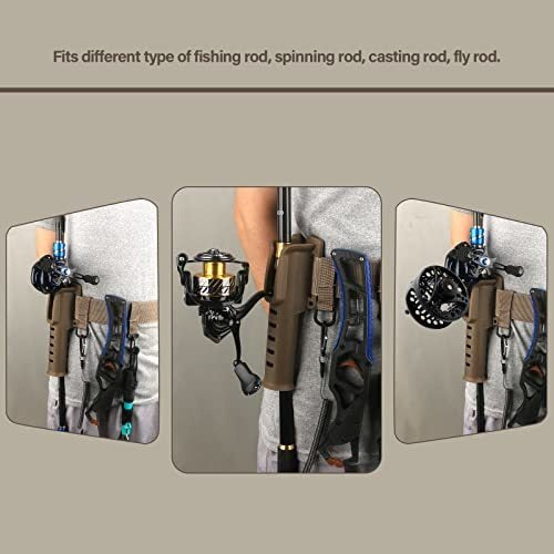 Fishing Waist Belt with Fishing Rod Support 5