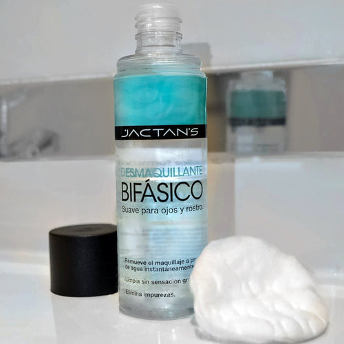 Desmaquillante Bifásico Y Limpieza Facial X 105ml Jactans 1