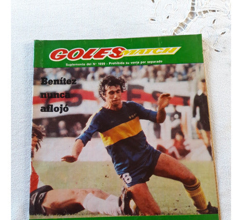 Suplemento Goles Match Nº 1699 Poster Huracan - Benitez Boca 0