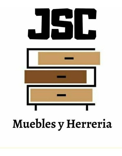 JSC MUEBLES Y HERRERÍA Monturera Cuádruple Porta Monturas 4