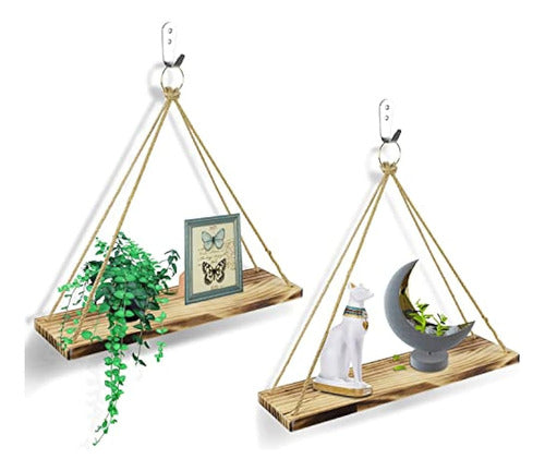 WoodLiving Floating Shelves - Home Decor Accent 0