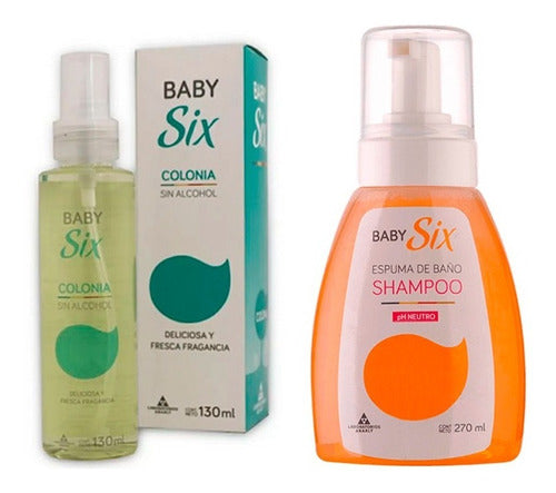 Six Baby Six® Pack - Colonia + Espuma De Baño 0