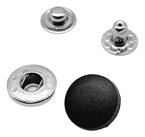 TMP Snap Fastener Matrix + Black Nylon Cap Clips 13.5-15 x 10 1