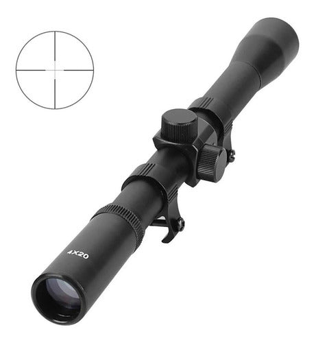 Dolphin 4x20 Telescopic Scope for Air Rifles 0