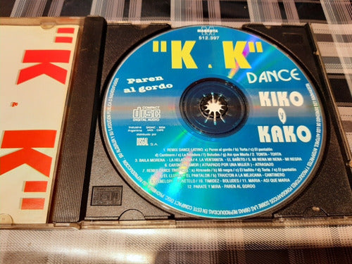 Kiko Y Kako - Paren Al Gordo - Cd Original Impecable 3