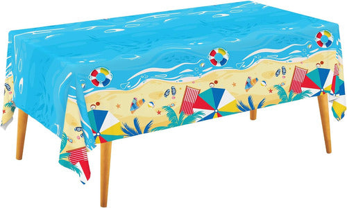 Tela Impermeable Para Mesa, Playa, 3 Piezas, 137x274cm 0