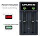 WANGDAJIEDIAN 18650 Lithium Ion Battery Charger with 2 Bays 4