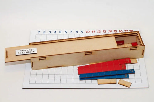 Imaginar Montessori Subtraction and Addition Boards Kit 3