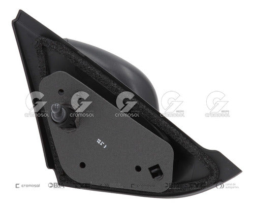 Exterior Mirror for Kwid 2017-2021 with Control and Left Cover 2