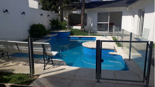 Pool Safety Fence. Blindex Glass Fences 1