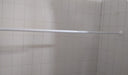 White Striped Extensible Shower Bar 1.20 to 2.00 m 1