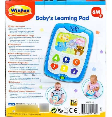 Winfun Baby Learning Tablet with Light and Sound 1