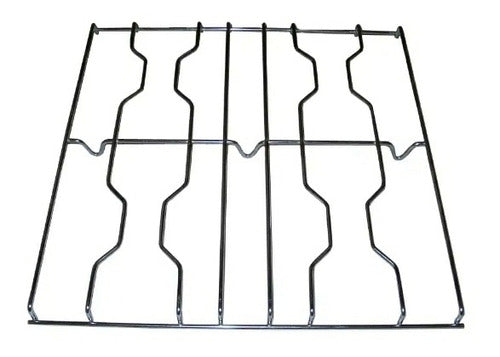 Grill Plate for Escorial Kitchen Ant Crom 3 Supports 46.7x47.5 0