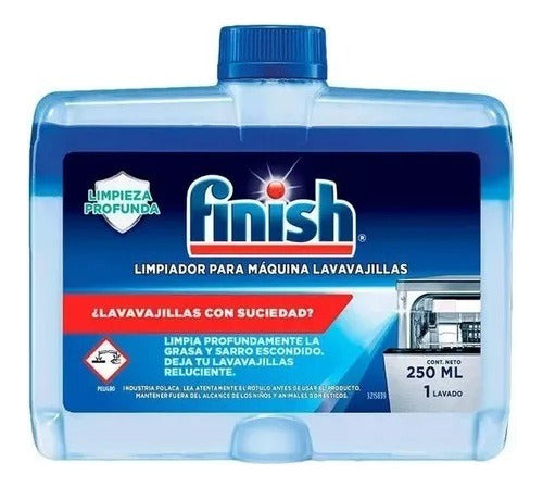 Finish Limpiador De Maquinas Lavavajillas X 250 Ml 0