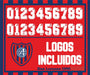 Uica Vectors, Numbers. T-Shirts Compatible San Lorenzo 1996 0