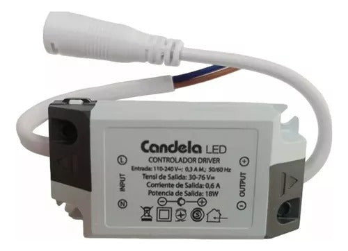 2 Drivers Transformador Para Plafón Led 18w Candela 7273 0