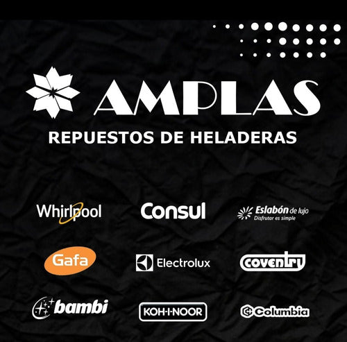 Amplas Bandeja Para Motor De Heladera Whirlpool Arb 357 2