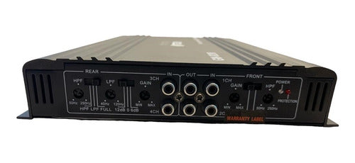 Infinity Tech 4-Channel AB Class Amplifier 220W RMS 1000W 2