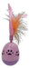 Interactive Cat Toy Spinning Top with Feathers 1