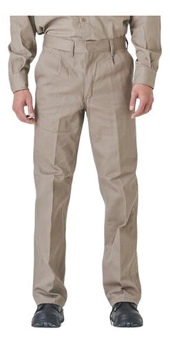 Grafa 70 Classic Beige Work Pants Brown Size 54 0