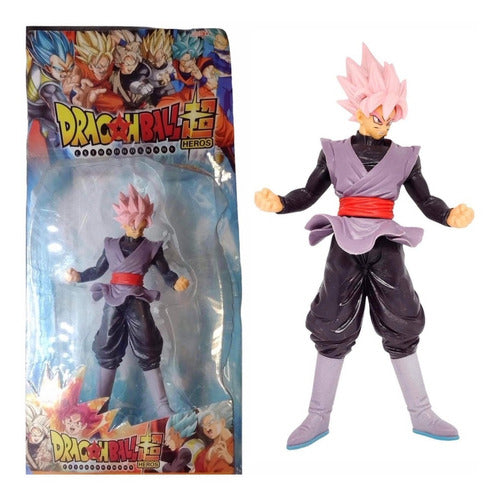 Juguete Figura Dragon Ball Super Goku Black Ssj Rose Zamasu 2