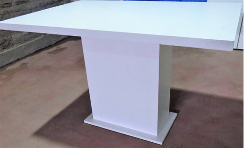 Fabrica Mesa Comedor 1.20 x 0.90 M Pata Central Cubo 1