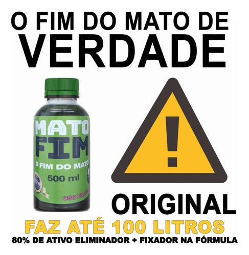 Matofim Fort Elimina Mato Não Seletivo 500ml Faz Até 100 Lts 2