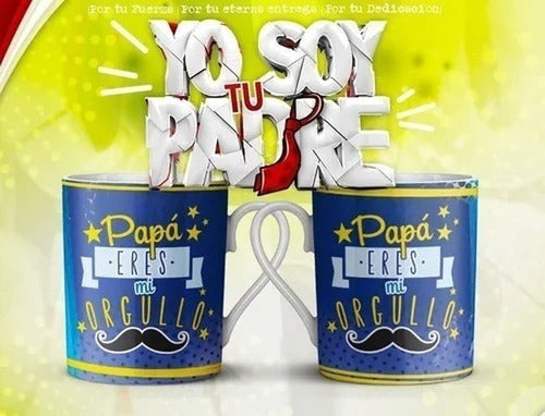 Plantillas Sublimación Tazas Día Del Padre / Yo Soy Tu Padre 6