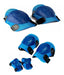 Set Proteccion Azul Casco Rodi+code+mune / Open-toys 125 2