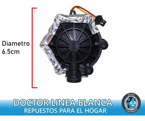 Camara Valvula De Agua P/ Calefon Longvie Agua Plas C/cable 1