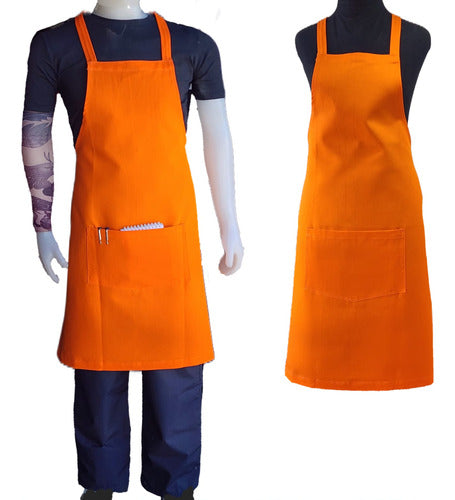 Linco Gabardine Kitchen Apron 8oz with Pocket 0