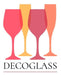 6 Glass Goblet Stemless Wine Gourmet Rigolleau 24