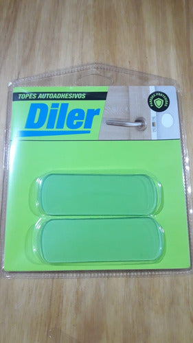 Diler Transparent Self-Adhesive Round Pads Blister 4