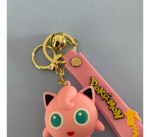 3D Silicone Imported Pokemon Characters Keychain 7