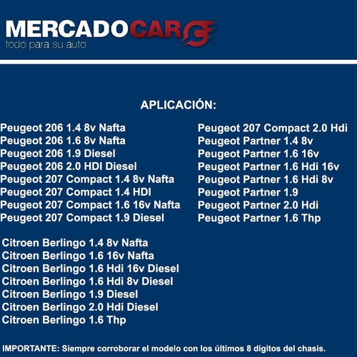 Peugeot Bulbo Direccion Hidraulica 206 2.0 Hdi 2003 2004 2