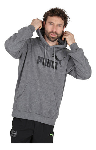 Urban Puma Essentials Logo Men's Gray Hoodie | Dexter 5