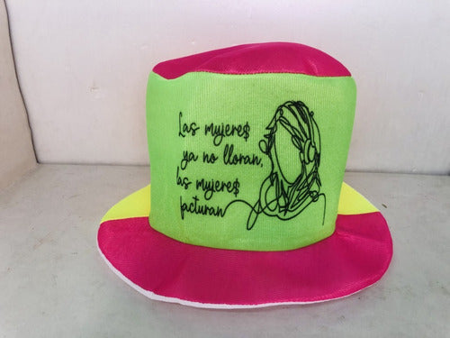 10 Galeras Fluo Shakira Frase, Sombreros Fluo 7