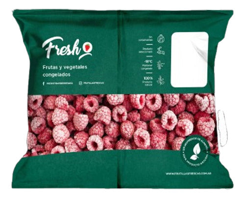 Frambuesas Congeladas Sin Tacc Iqf Fresh Bolsa 1 Kg 2