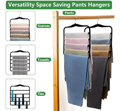 JUUBAOOPN Space Saving Closet Organizers and Storage, Pack of 3 4