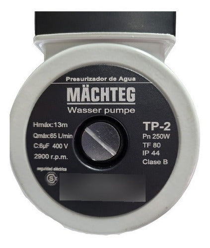 Pressure Booster Pump for 2 to 4 Bathrooms 13m 250W 260 65 L/m Mächteg 2